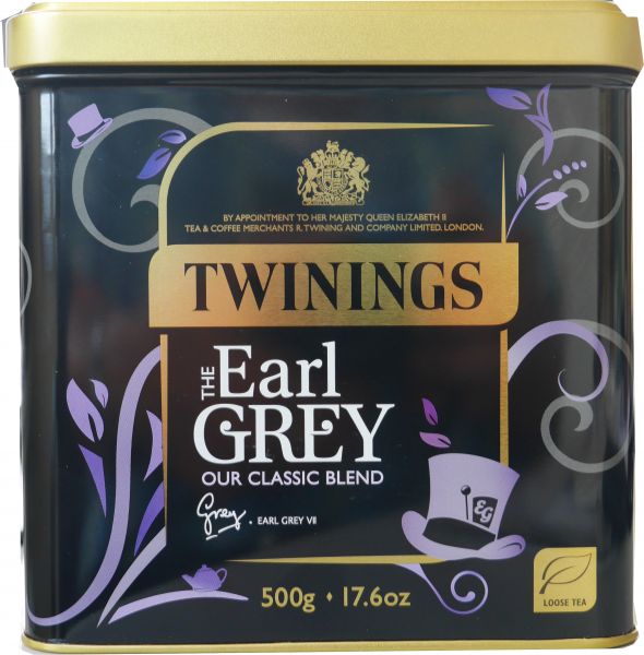 Twinings. Earl Grey. Tee 500 g Dose. aromatisierter Schwarztee